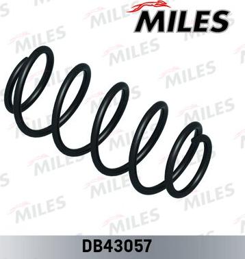 Miles DB43057 - Пружина ходової частини autocars.com.ua