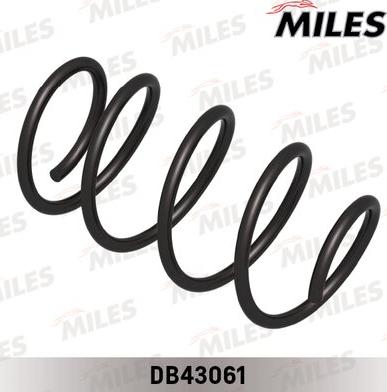 Miles DB43061 - Пружина ходової частини autocars.com.ua