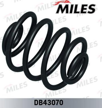 Miles DB43070 - Пружина ходової частини autocars.com.ua