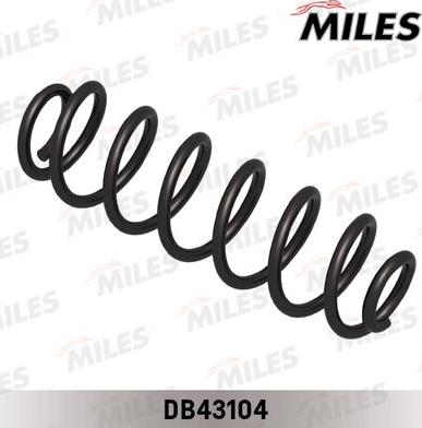 Miles DB43104 - Пружина ходової частини autocars.com.ua