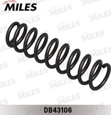 Miles DB43106 - Пружина ходової частини autocars.com.ua