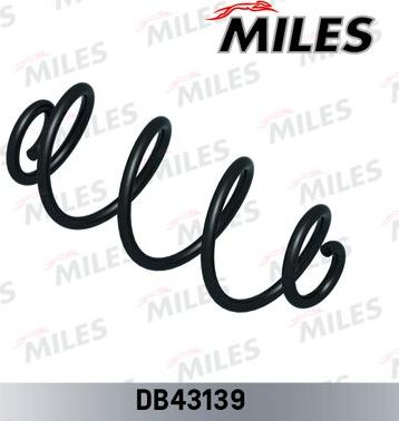 Miles DB43139 - Пружина ходової частини autocars.com.ua