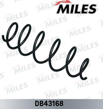 Miles DB43168 - Пружина ходової частини autocars.com.ua