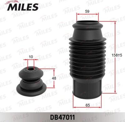 Miles DB47011 - Пылезащитный комплект, амортизатор avtokuzovplus.com.ua