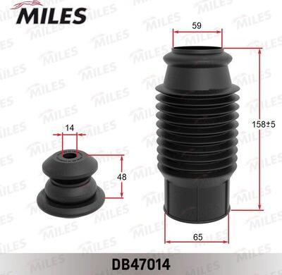 Miles DB47014 - Пылезащитный комплект, амортизатор avtokuzovplus.com.ua