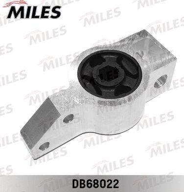 Miles DB68022 - Сайлентблок, важеля підвіски колеса autocars.com.ua