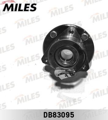 Miles DB83095 - Комплект підшипника маточини колеса autocars.com.ua