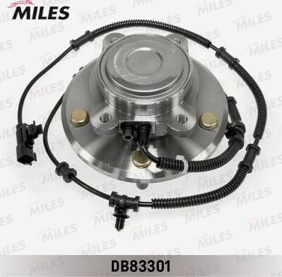 Miles DB83301 - Комплект підшипника маточини колеса autocars.com.ua