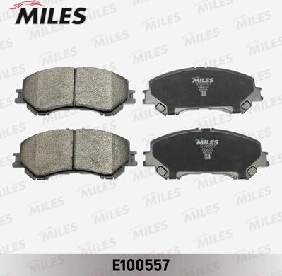 Miles E100557 - Тормозные колодки, дисковые, комплект avtokuzovplus.com.ua