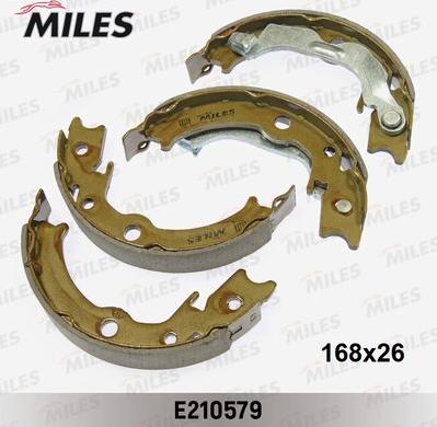 Miles E210579 - Комплект гальм, ручник, парковка autocars.com.ua