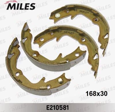 Miles E210581 - Комплект тормозов, ручник, парковка avtokuzovplus.com.ua