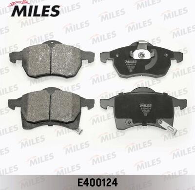Miles E400124 - Гальмівні колодки, дискові гальма autocars.com.ua