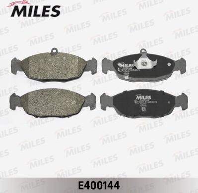 Miles E400144 - Гальмівні колодки, дискові гальма autocars.com.ua