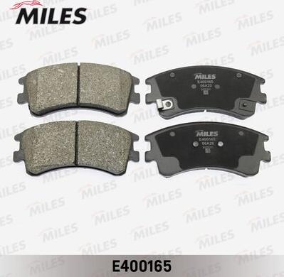 Miles E400165 - Гальмівні колодки, дискові гальма autocars.com.ua