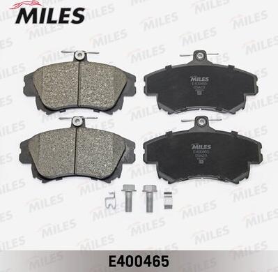 Miles E400465 - Тормозные колодки, дисковые, комплект avtokuzovplus.com.ua