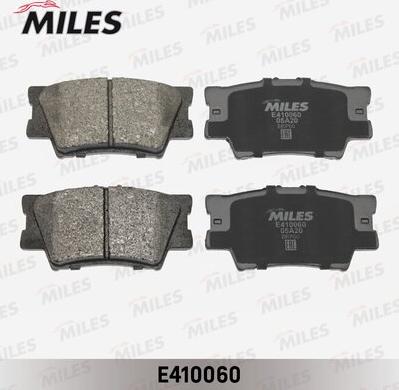 Miles E410060 - Гальмівні колодки, дискові гальма autocars.com.ua