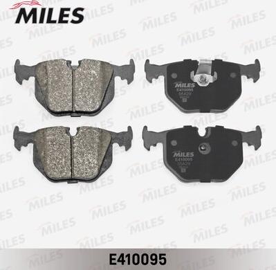 Miles E410095 - Тормозные колодки, дисковые, комплект avtokuzovplus.com.ua