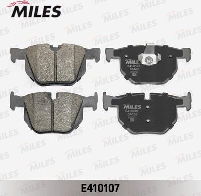 Miles E410107 - Гальмівні колодки, дискові гальма autocars.com.ua