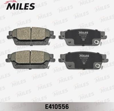 Miles E410556 - Тормозные колодки, дисковые, комплект avtokuzovplus.com.ua