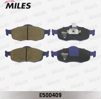 Miles E500409 - Гальмівні колодки, дискові гальма autocars.com.ua