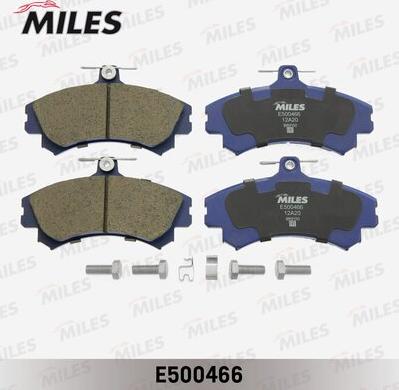 Miles E500466 - Тормозные колодки, дисковые, комплект avtokuzovplus.com.ua