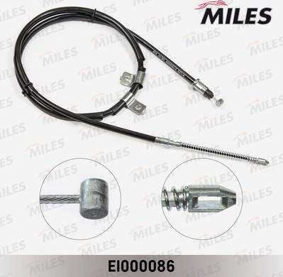 Miles EI000086 - Трос, гальмівна система autocars.com.ua