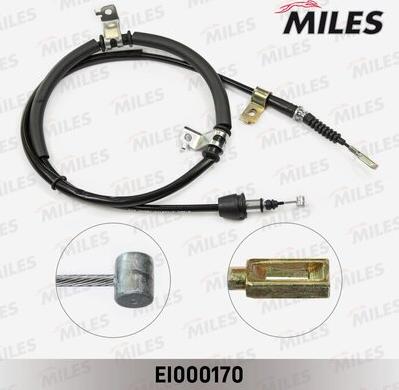 Miles EI000170 - Трос, гальмівна система autocars.com.ua