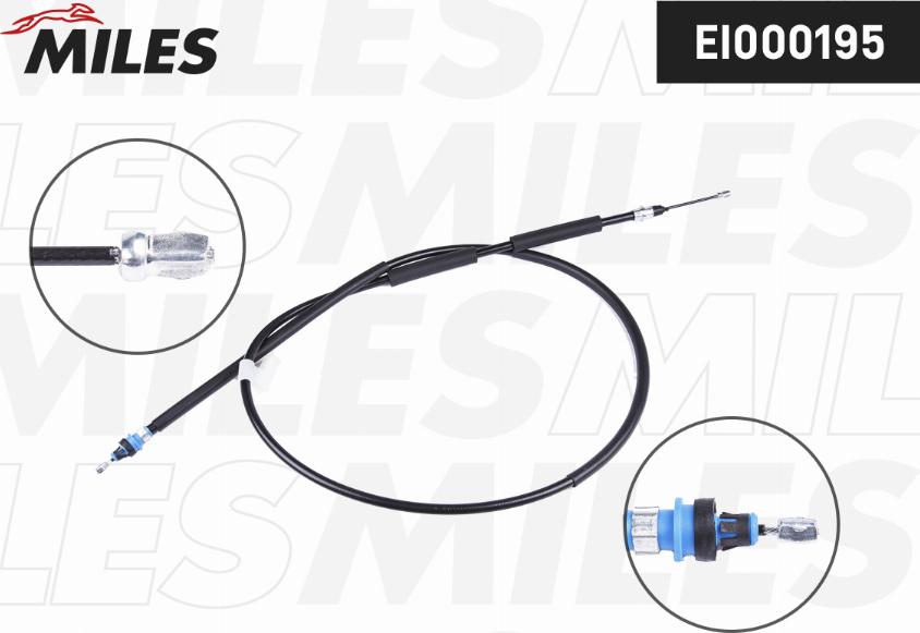 Miles EI000195 - Трос, гальмівна система autocars.com.ua