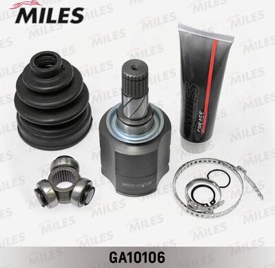 Miles GA10106 - Шарнірний комплект, ШРУС, приводний вал autocars.com.ua