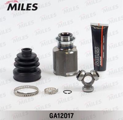 Miles GA12017 - Шарнірний комплект, ШРУС, приводний вал autocars.com.ua