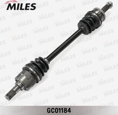 Miles GC01184 - Приводний вал autocars.com.ua