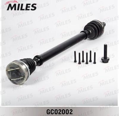 Miles GC02002 - Приводний вал autocars.com.ua