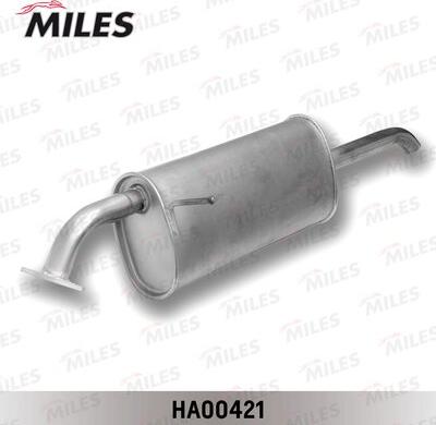Miles HA00421 - Глушитель выхлопных газов, конечный avtokuzovplus.com.ua