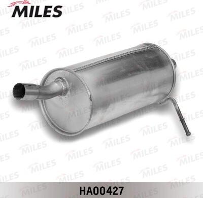 Miles HA00427 - Глушник вихлопних газів кінцевий autocars.com.ua