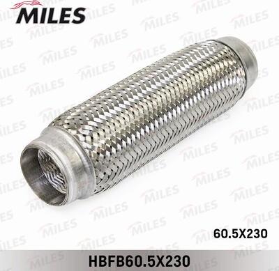 Miles HBFB60.5X230 - Труба гофрированная с внутренним плетением 60.5X230 autodnr.net