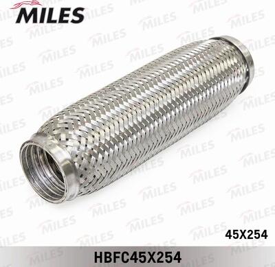 Miles HBFC45X254 - Труба гофрированная с внутренним металлорукавом 45X254 autodnr.net