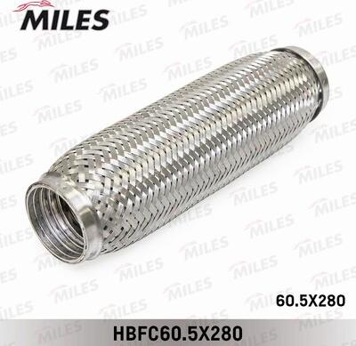 Miles HBFC60.5X280 - Труба гофрированная с внутренним металлорукавом 60.5X280 autodnr.net