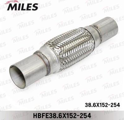 Miles hbfe38.6x152-254 - Гофрированная труба, выхлопная система autodnr.net