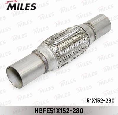 Miles hbfe51x152-280 - Гофрированная труба, выхлопная система autodnr.net