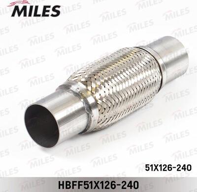 Miles hbff51x126-240 - Гофрированная труба, выхлопная система autodnr.net
