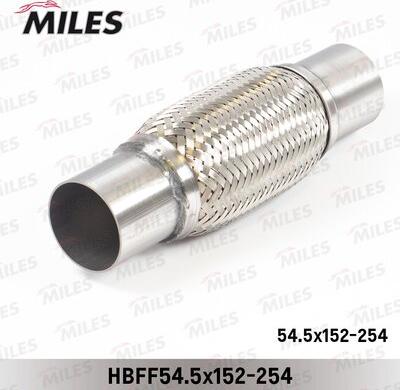 Miles hbff54.5x152-254 - Гофрированная труба, выхлопная система autodnr.net