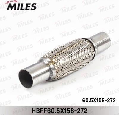 Miles hbff60.5x158-272 - Гофрированная труба, выхлопная система autodnr.net