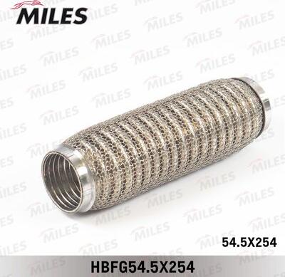 Miles hbfg54.5x254 - Гофрированная труба, выхлопная система autodnr.net
