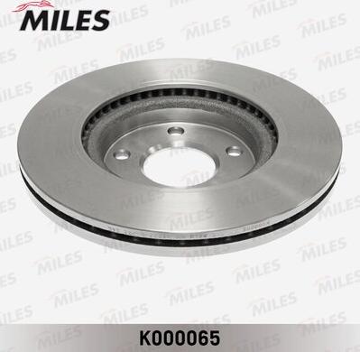 Miles K000065 - Гальмівний диск autocars.com.ua