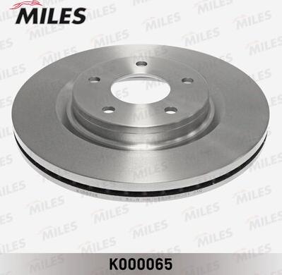 Miles K000065 - Тормозной диск avtokuzovplus.com.ua