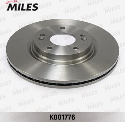 Miles K001776 - Гальмівний диск autocars.com.ua