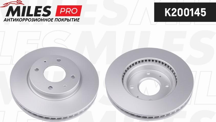 Miles K200145 - Тормозной диск avtokuzovplus.com.ua