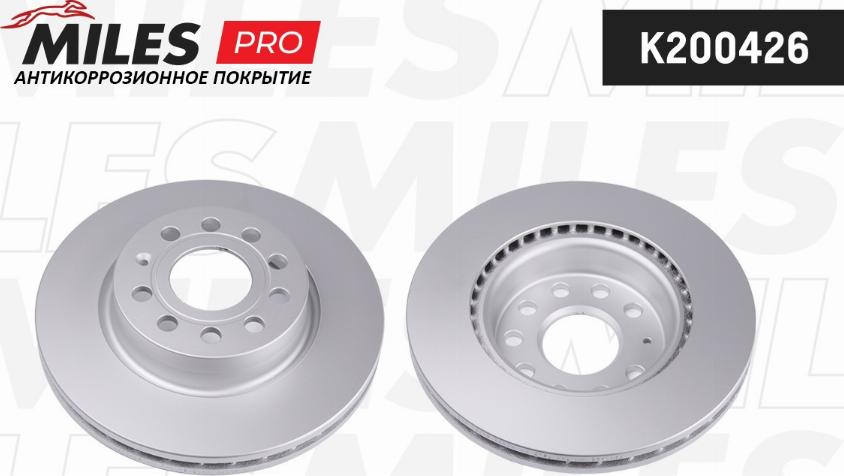Miles K200426 - Тормозной диск avtokuzovplus.com.ua