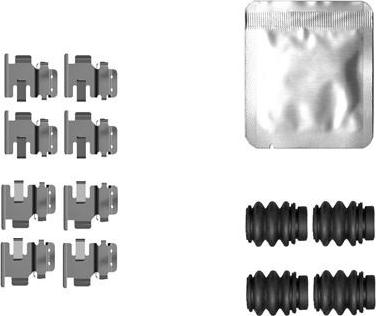 Mintex MBA0175 - Комплектуючі, колодки дискового гальма autocars.com.ua