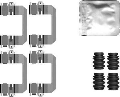 Mintex MBA0176 - Комплектуючі, колодки дискового гальма autocars.com.ua
